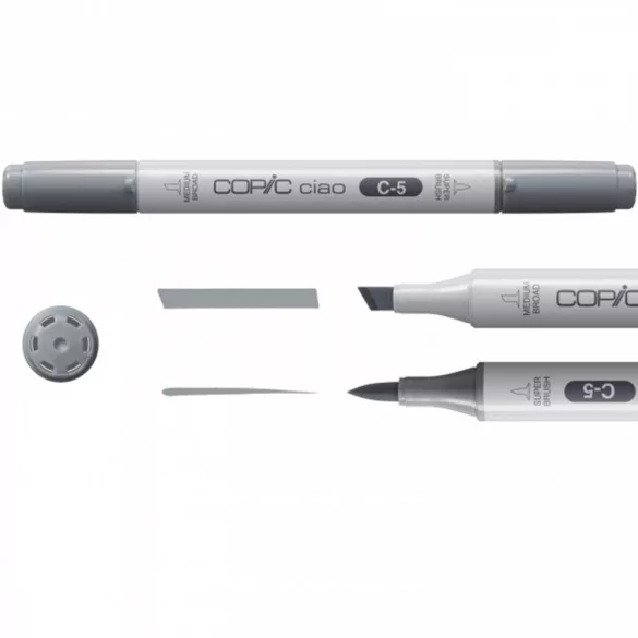 Copic Ciao 5+1 set - Cool Grey Tones