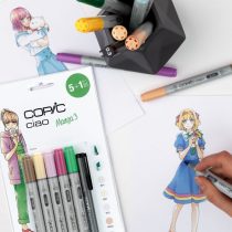 Copic Ciao 5+1 set - Manga 3