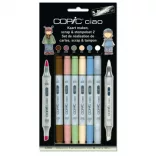 Copic Ciao 5+blender set - Card making, Scrap & Stempelset 2