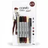 Filctollkészlet - Copic Ciao 5+1 set - Manga 5