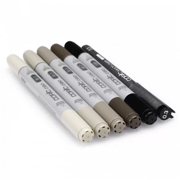 Copic Ciao 5+1 set - Warm Grey Tones