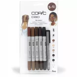 Copic Ciao 5+1 set - Hair Tones 2