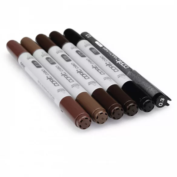 Copic Ciao 5+1 set - Hair Tones 2