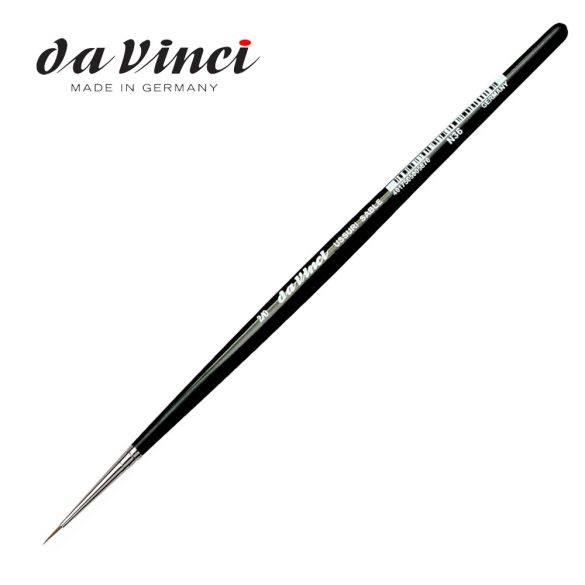 da Vinci Watercolor Brush, Round, Russian Red Sable, Series: 36, size: 2/0