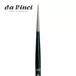 Da Vinci Kolinsky vörösnyest - 3 szögű, rövid fekete nyél 36