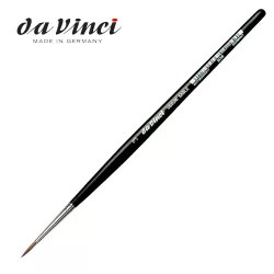 Da Vinci Kolinsky vörösnyest - 3 szögű, rövid fekete nyél 36