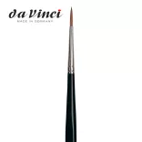 Da Vinci Kolinsky vörösnyest - 3 szögű, rövid fekete nyél 36