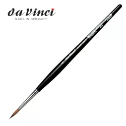 Da Vinci Kolinsky vörösnyest - 3 szögű, rövid fekete nyél 36