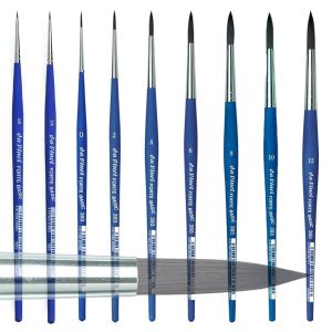 Brush - Da Vinci FORTE BASIC Synthetic Round Brush, Series 393 - 2