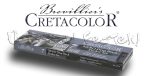   Grafikai készlet - Cretacolor NERO Deep Black Pocket Set, 7db-os, fémtartóban