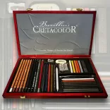 Grafikai készlet - Cretacolor Ultimo Wooden box set 35+1pcs