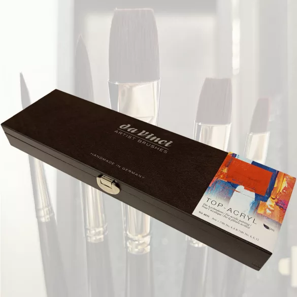 Ecset, akvarellecset - Da Vinci Da Vinci Casaneo Watercolour Brush & Wash Brush 498
