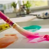 Ecset, akvarellecset - Da Vinci Da Vinci Watercolour Brush & Wash Brush Pretty Lili edition 493 - 2
