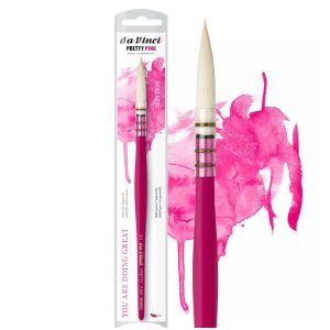 Ecset, akvarellecset - Da Vinci Da Vinci Watercolour Brush & Wash Brush Pretty Pink edition 494 - 2