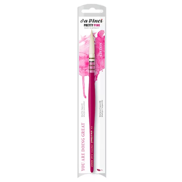 Da Vinci Da Vinci Watercolour Brush & Wash Brush Pretty Pink edition 494 - 2