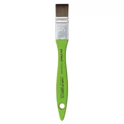   Synthetic Large Area vBrush - da Vinci Fit Synthetic Paint Brush, with Matt Green Handle - Broad brush, Series 5073 Size 20