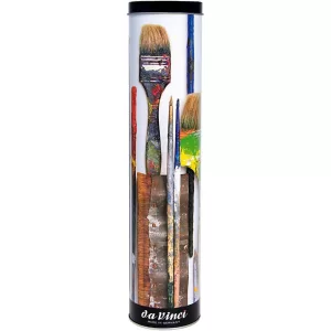 Da Vinci Fémdobozos Top-Acryl Long Handle Brush Set, No.5405
