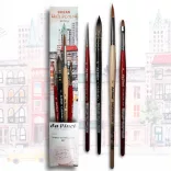 Watercolour Brush Set 4pcs - Da Vinci Urban Watercolor Jouney 5601