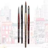 Ecset, akvarellecset - Da Vinci Da Vinci Casaneo Watercolour Brush & Wash Brush 498