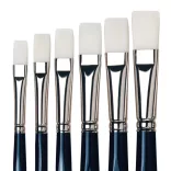 Synthetic flat brush for oil painting - Da Vinci IMPASTO - 10