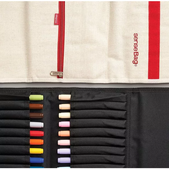 transotype senseBag Wallet, black bag for up to 24 markers