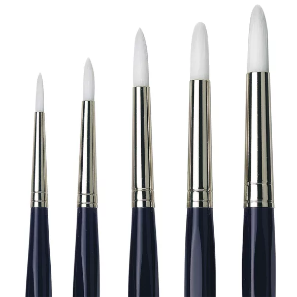 Synthetic round brush for oil painting - Da Vinci IMPASTO - 1