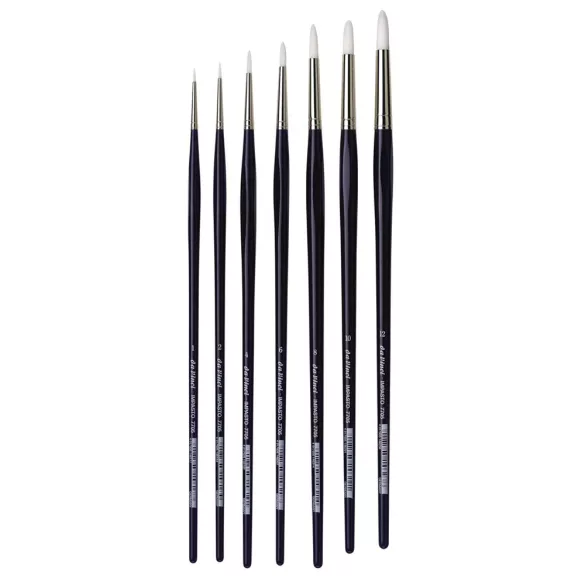 Synthetic round brush for oil painting - Da Vinci IMPASTO - 8