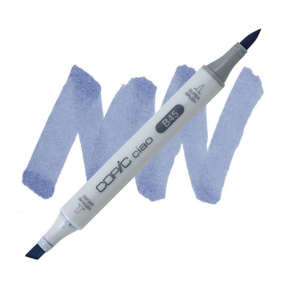 Copic Ciao Art Marker - alkoholos dekorfilc, kétvégű - Smoky Blue B45