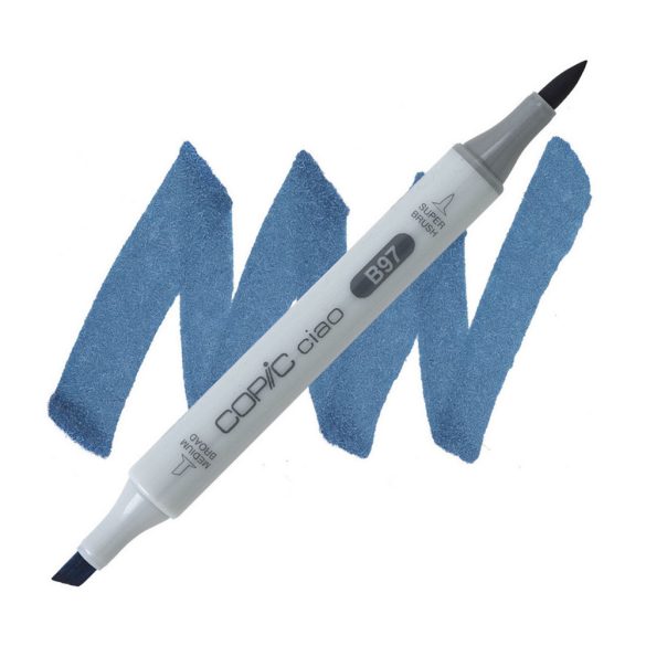 Copic Ciao Art Marker - alkoholos dekorfilc, kétvégű - Light Grayish Cobalt B95