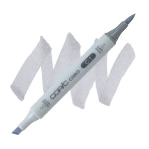 Copic Ciao Art Marker - alkoholos dekorfilc, kétvégű - Cool Gray No.1 C1