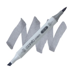 Copic Ciao Art Marker - alkoholos dekorfilc, kétvégű - Cool Gray No.3 C3