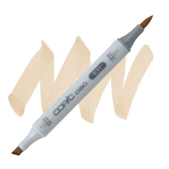 Copic Ciao Art Marker - alkoholos dekorfilc, kétvégű - Brick Beige E31