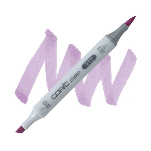 Copic Ciao Art Marker - alkoholos dekorfilc, kétvégű - Pale Lilac V12