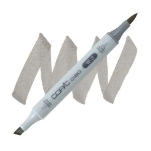 Copic Ciao Art Marker - alkoholos dekorfilc, kétvégű - Warm Gray No.3  W3