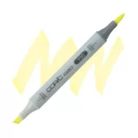 Copic Ciao Art Marker - alkoholos dekorfilc, kétvégű - Barium Yellow Y00