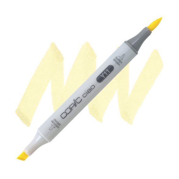 Copic Ciao Art Marker - alkoholos dekorfilc, kétvégű - Pale Yellow Y11