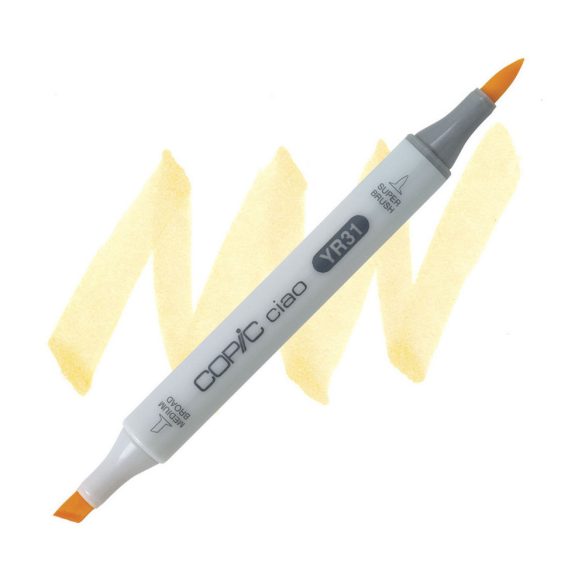 Copic Ciao Art Marker - alkoholos dekorfilc, kétvégű - Light Reddish Yellow YR31