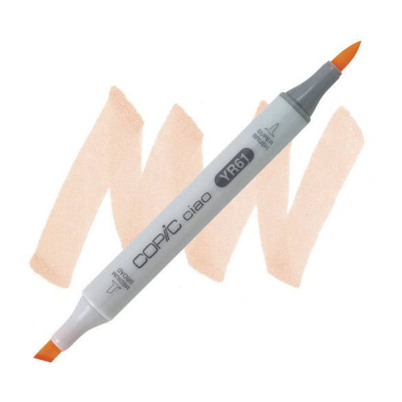 Copic Ciao Art Marker - alkoholos dekorfilc, kétvégű - Light Reddish Yellow YR31