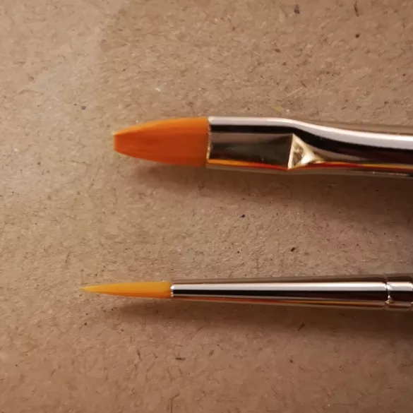 Oil and Acrylic Brush Set wooden box - Da Vinci NOVA Syntetic