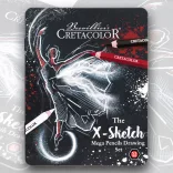 Cretacolor The X-Skectch Mega Pencils Drawing Set 12pcs