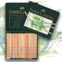  Faber-Castell Pitt Pastel Pencils Tin of 24