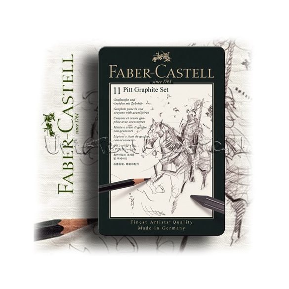 Grafikai készlet - Faber-Castell Pitt Graphite Set 11pcs