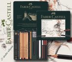   Graphite Pencil Set - Faber-Castell Artist Graphite Pencil Set - 12pcs