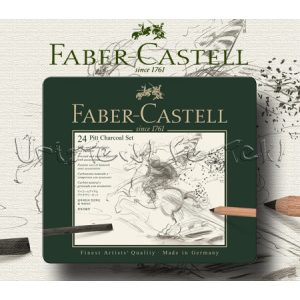 Grafikai készlet - Faber-Castell Pitt Monochrome Set - Grafikai válogatás