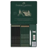 Grafitceruza készlet - Faber-Castell 9000 Art Set Tin 2H-8B 6pcs
