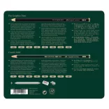 Grafitceruza készlet - Faber-Castell 9000 Art Set Tin 2H-8B 6pcs