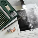 Grafitceruza készlet - Faber-Castell 9000 Art Set Tin 2H-8B 6pcs