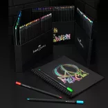 Színesceruza készlet - Faber-Castell Black Edition 24db-os