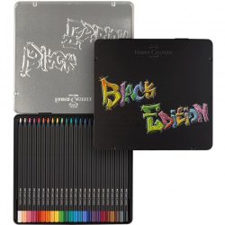 Faber-Castell Colour Pencils Black Edition tin 24pcs