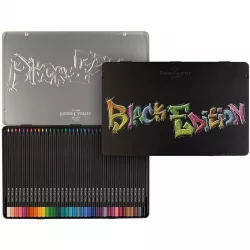 Faber-Castell Colour Pencils Black Edition tin 36pcs